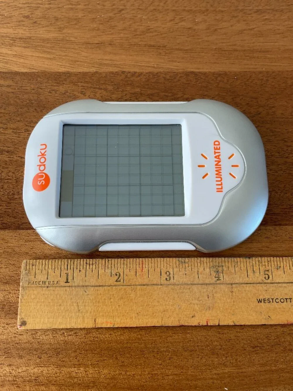 Sudoku Illuminated Handheld Electronic Game Techno Source Touch Screen